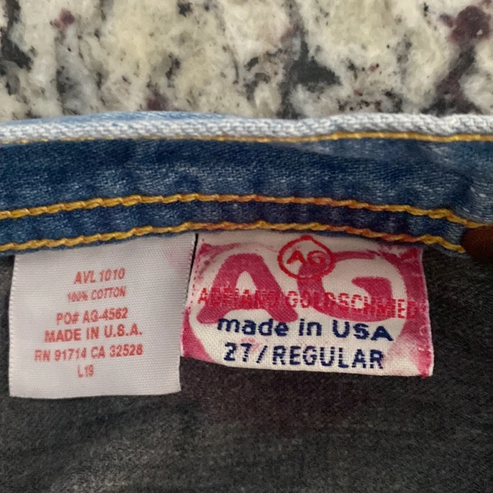 Ag Adriano Goldschmied The Rider Medium Light Wash jeans